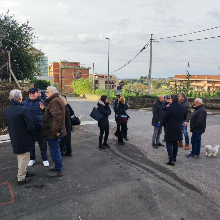 Velletri, inaugurata la bretellina di via del Mattatoio (FOTO)