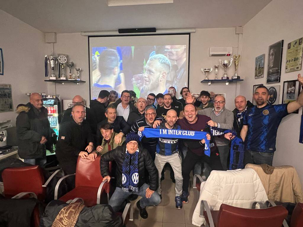 Calcio, "inaugurata" con la vittoria in Supercoppa la sede dell'Inter Club Velletri Angelo Moratti (FOTO)