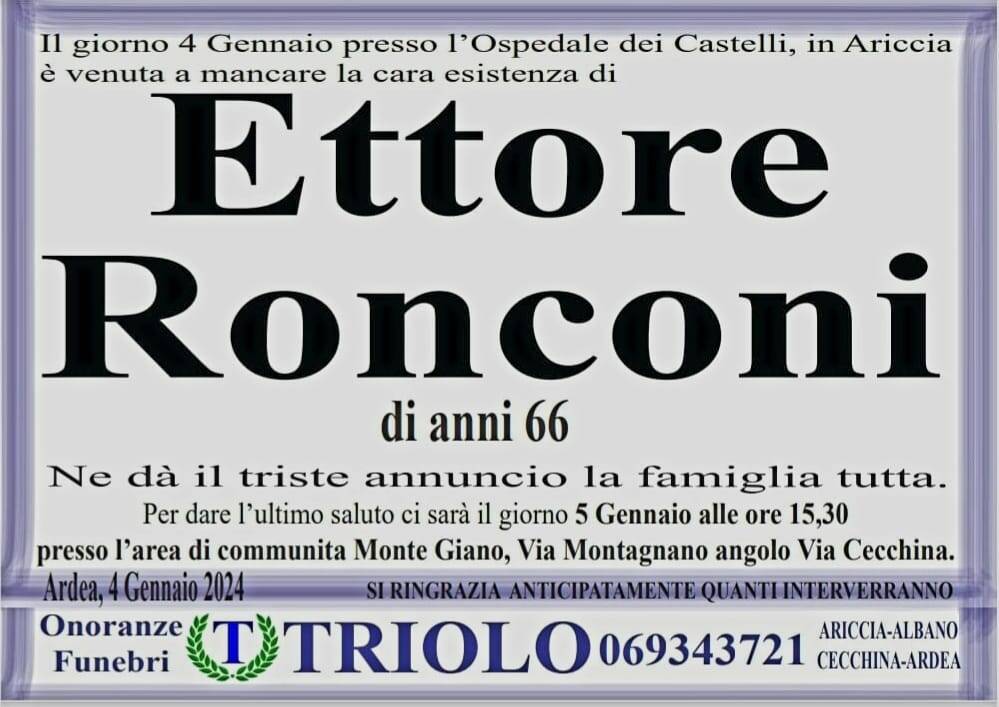 Ettore ronconi 