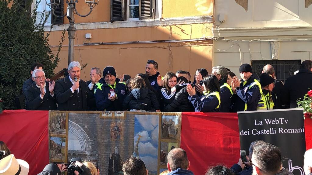 Velletri, a Damiano Ceracchi lo Stendardo di Sant'Antonio Abate (FOTO)