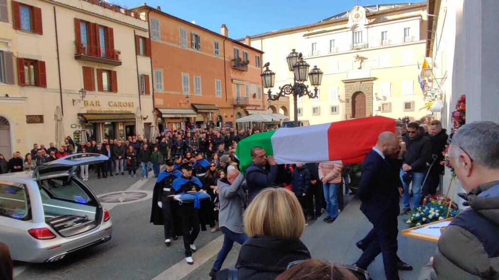 A Castel Gandolfo celebrati i funerali di Fabrizio Pellegrini (FOTO)