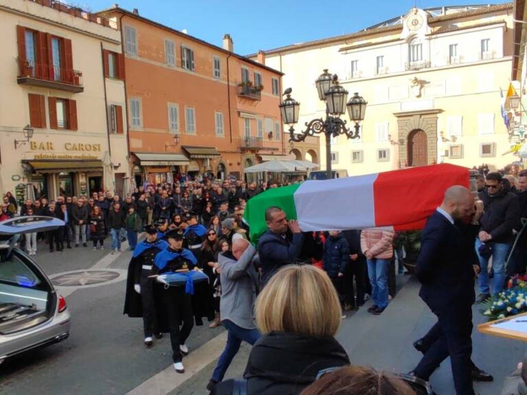 A Castel Gandolfo celebrati i funerali di Fabrizio Pellegrini (FOTO)