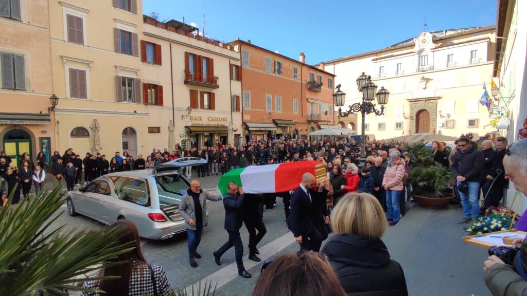 A Castel Gandolfo celebrati i funerali di Fabrizio Pellegrini (FOTO)