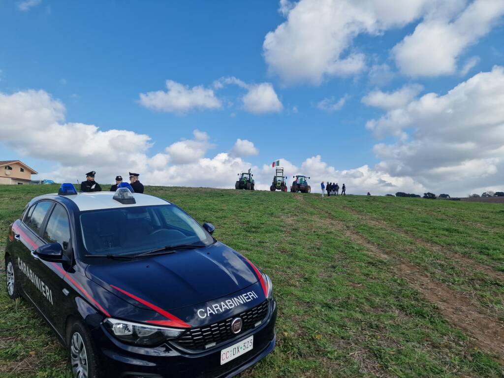 protesta agricolori ariccia