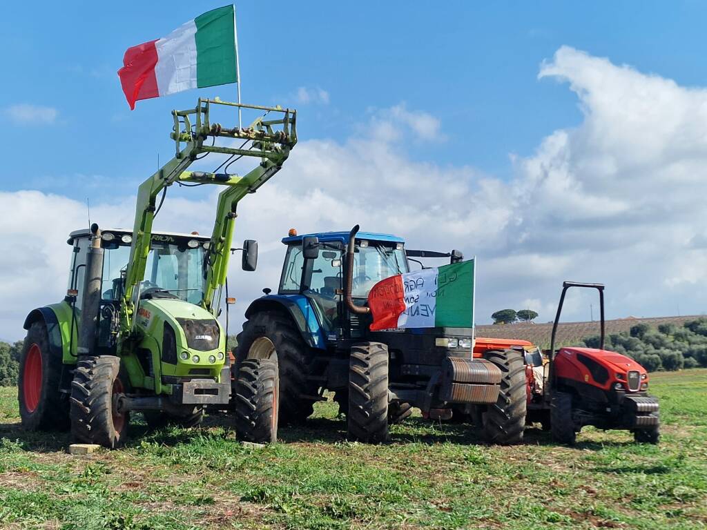 protesta agricolori ariccia