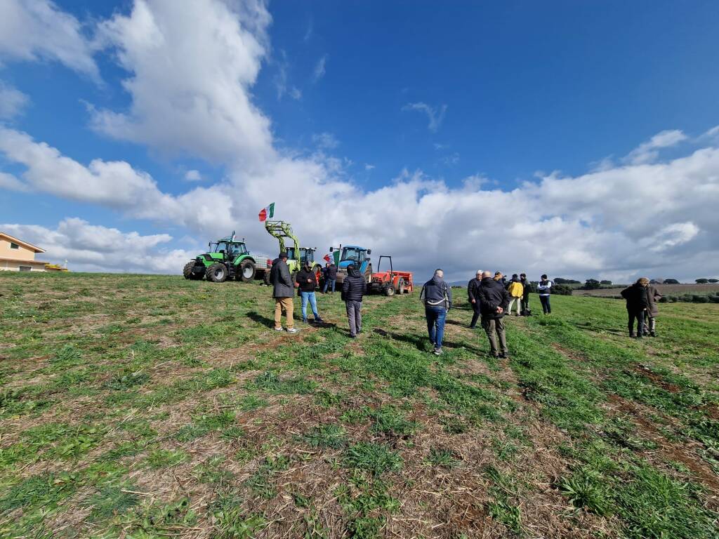 protesta agricolori ariccia