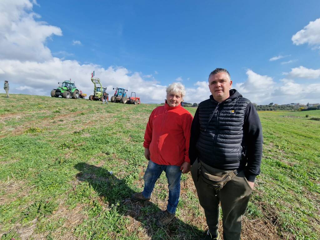 protesta agricolori ariccia