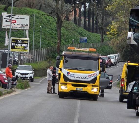 incidente via dei cinque archi