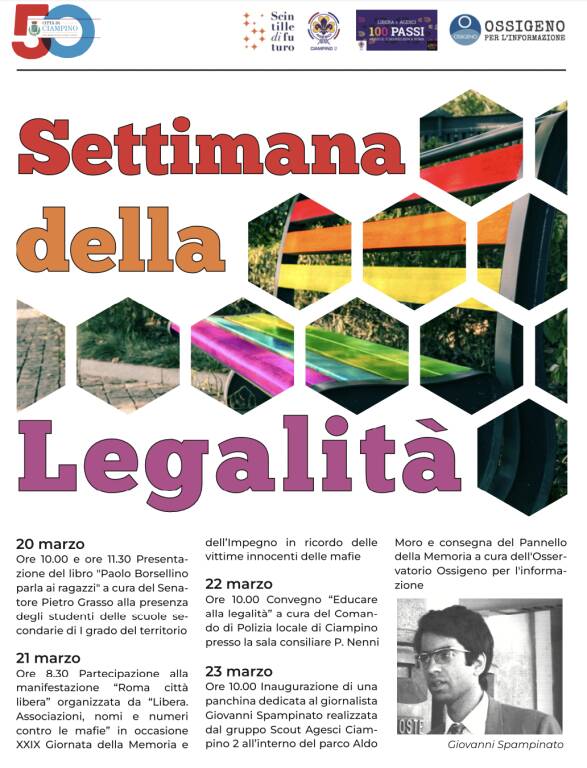 settimana della legalità ciampino 