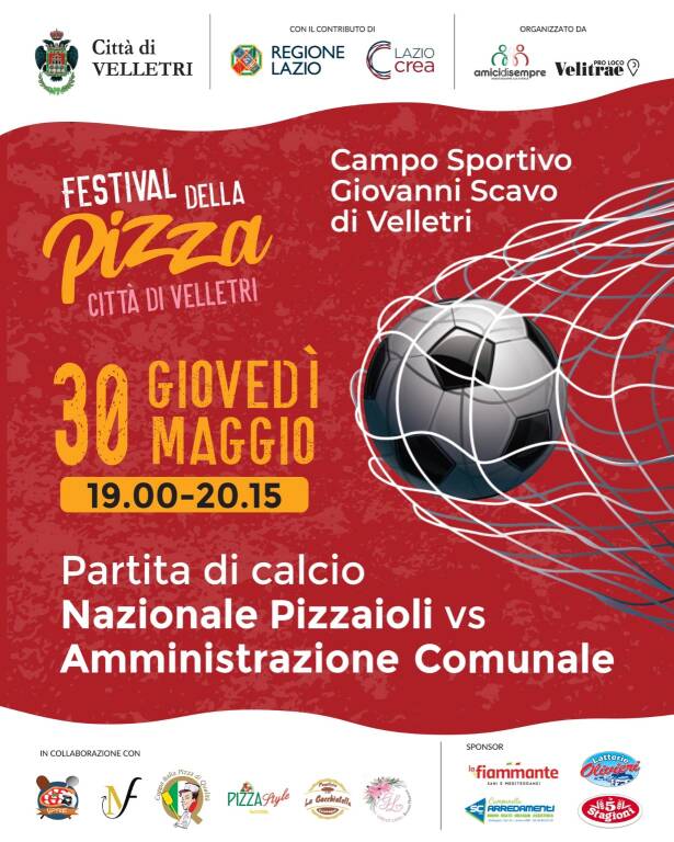 “Festival della Pizza Città di Velletri”.