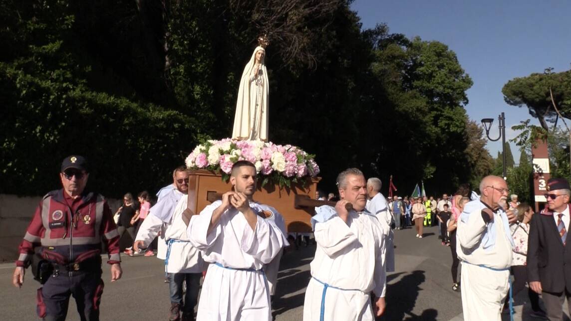 Velletri ha accolto la Madonna di Fatima (LE FOTO)