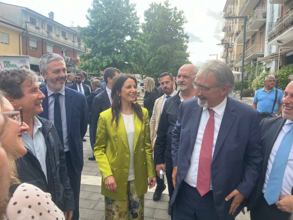Artena, anche il Ministro Lollobrigida e il Presidente della Regione Rocca in sostegno a Tamara Latini (FOTO)