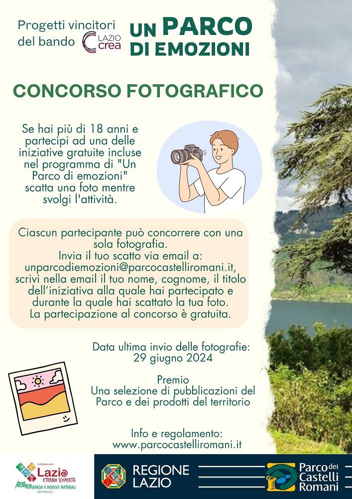 concorso un parco di emozioni