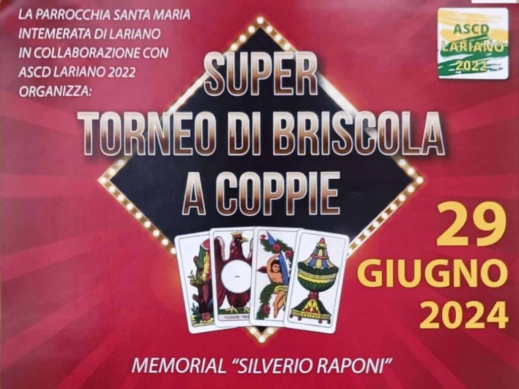 lariano torneo briscola