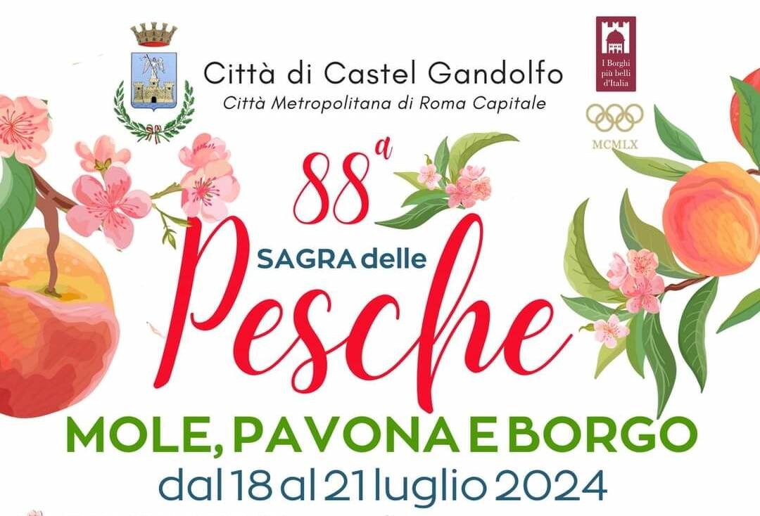 castel gandolfo sagra delle pesche