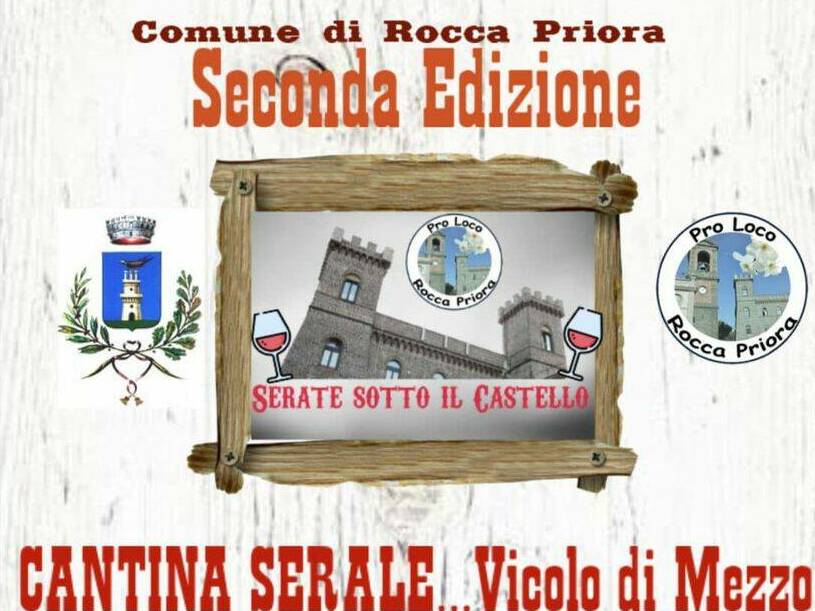 serate sotto il castello rocca priora