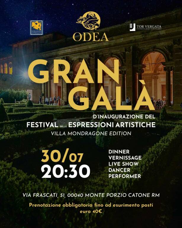  odea a villa mondragone 