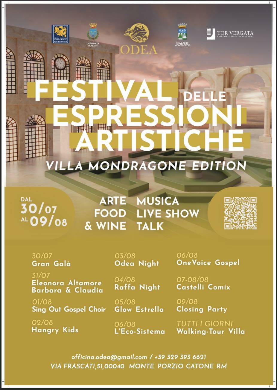 programma odea a villa mondragone 