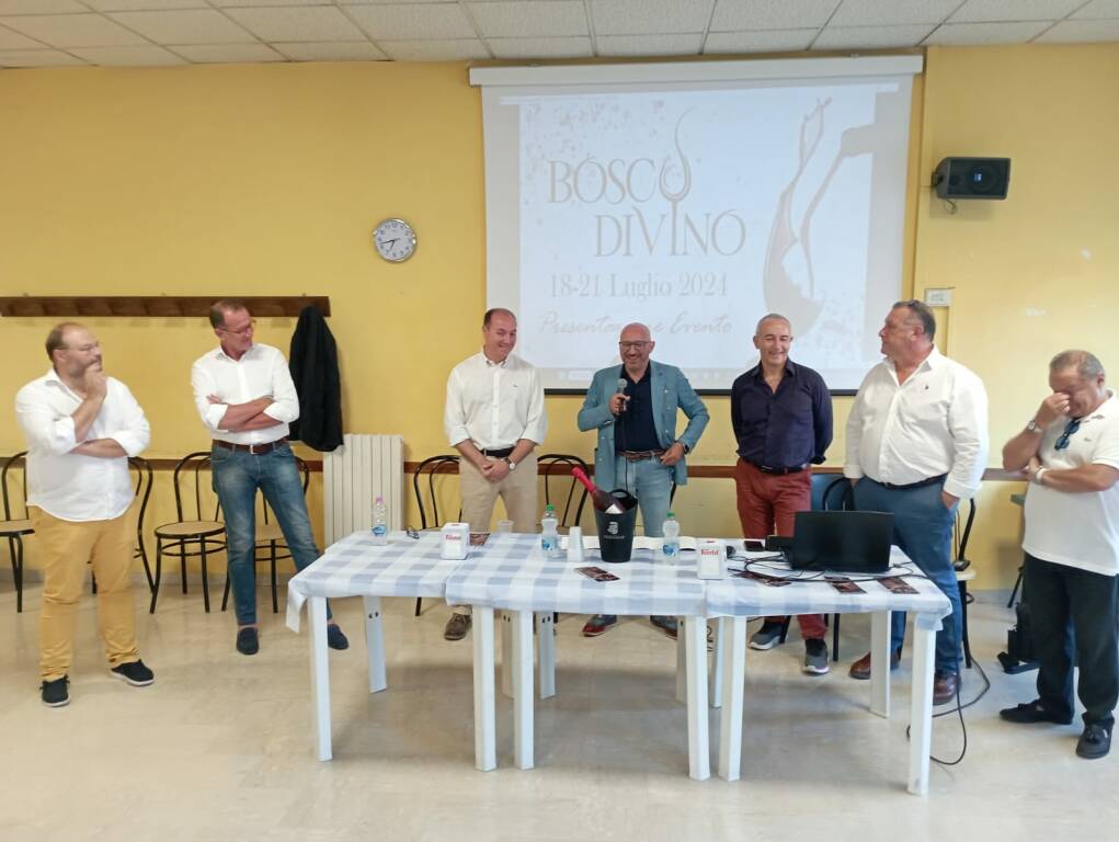 Lariano - Presentata la seconda edizione di Bosco DiVino 