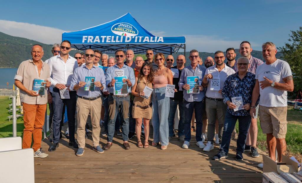 Castel Gandolfo, 1 senatore e 4 deputati di Fratelli d'Italia per fare il punto sul Governo Meloni (FOTO)