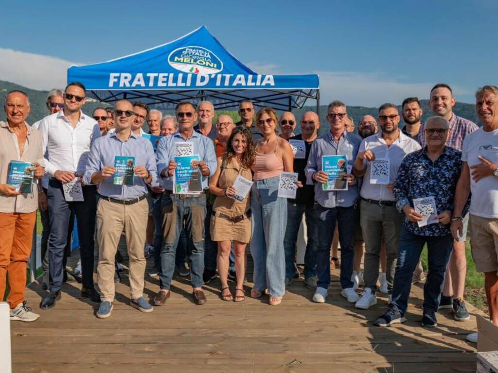 Castel Gandolfo, 1 senatore e 4 deputati di Fratelli d'Italia per fare il punto sul Governo Meloni (FOTO)