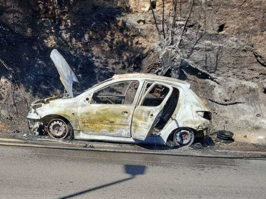 auto a fuoco via prelatura 