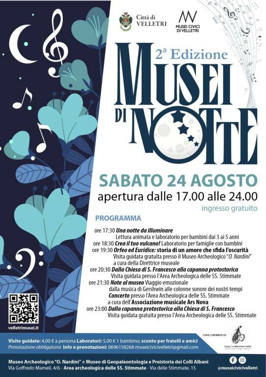 MUSEI DI NOTTE