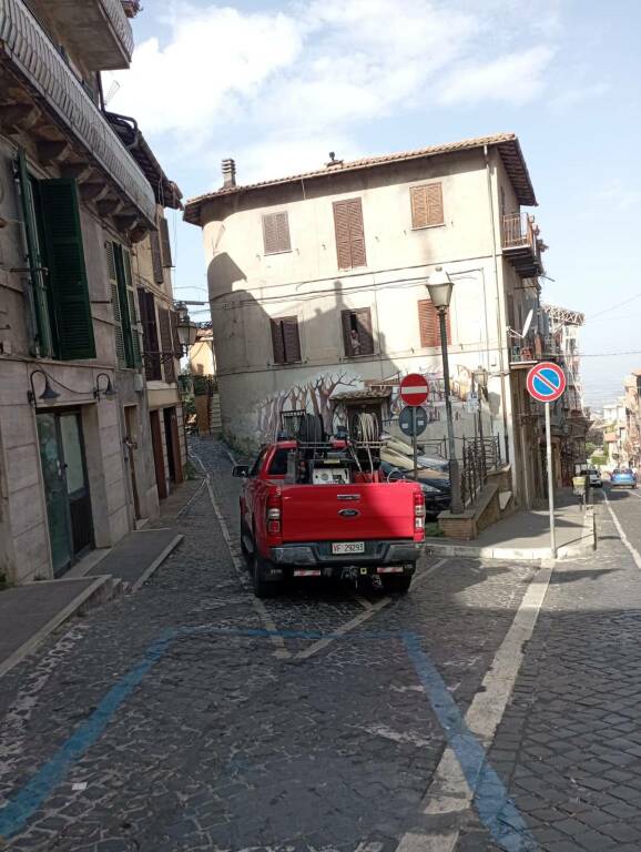 vigili del fuoco corso rocca di papa