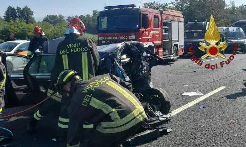 incidente autostrada a1 valmontone