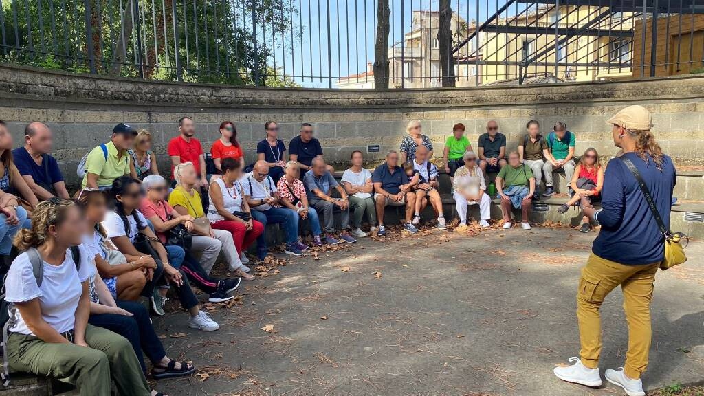 Albano, la fotogallery della visita ai Cisternoni e al Museo della Legione Partica 