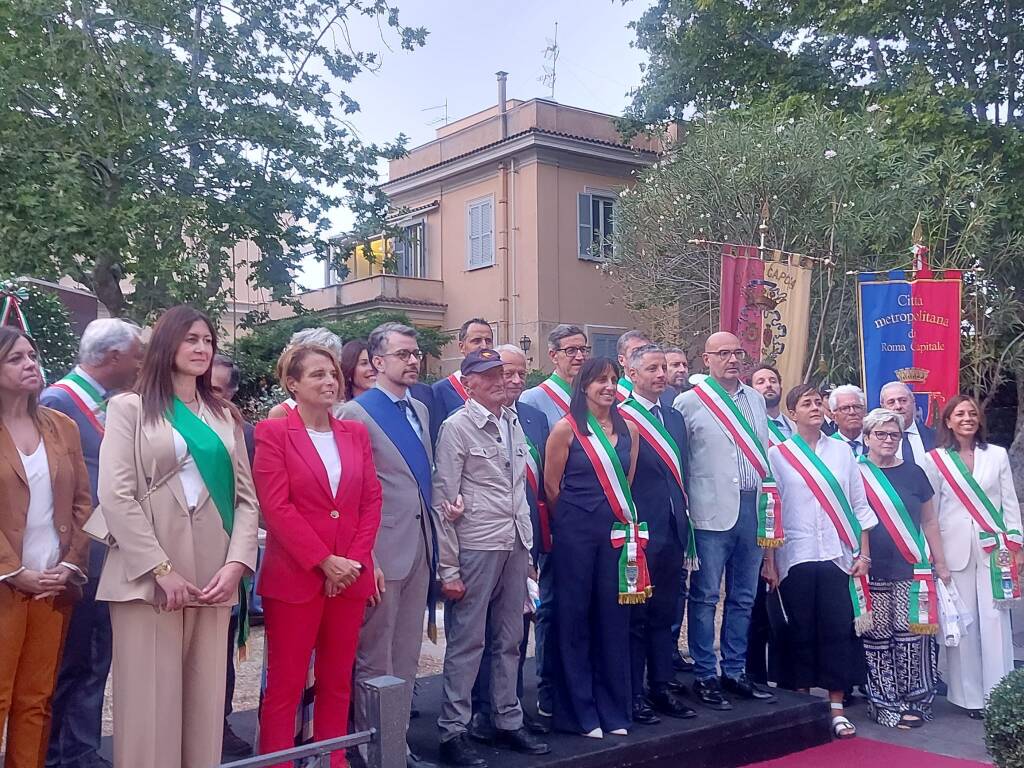 Frascati le foto della cerimonia istituzionale dell’8 settembre 