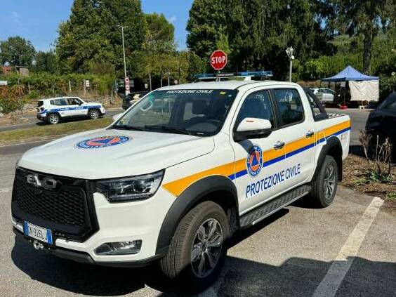 pickup protezione civile velletri