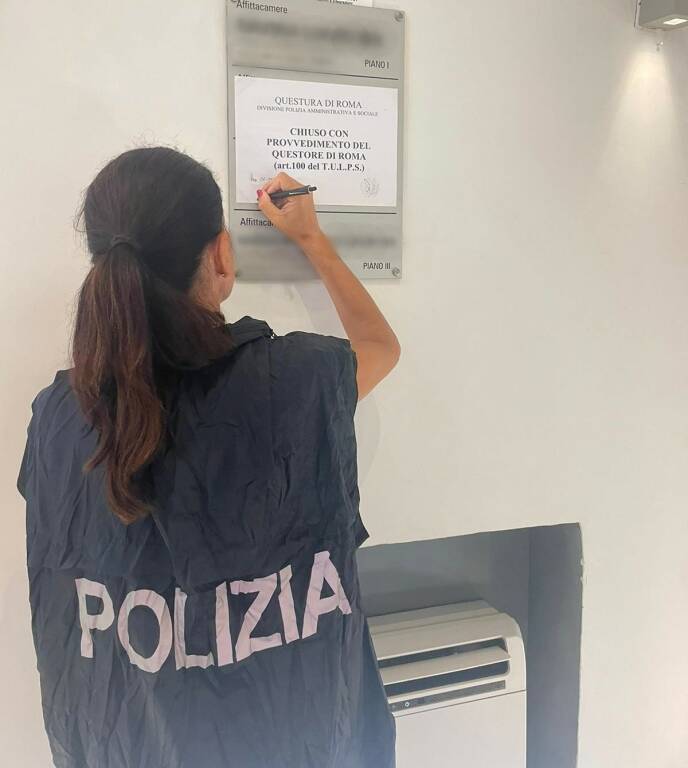 polizia sospensione