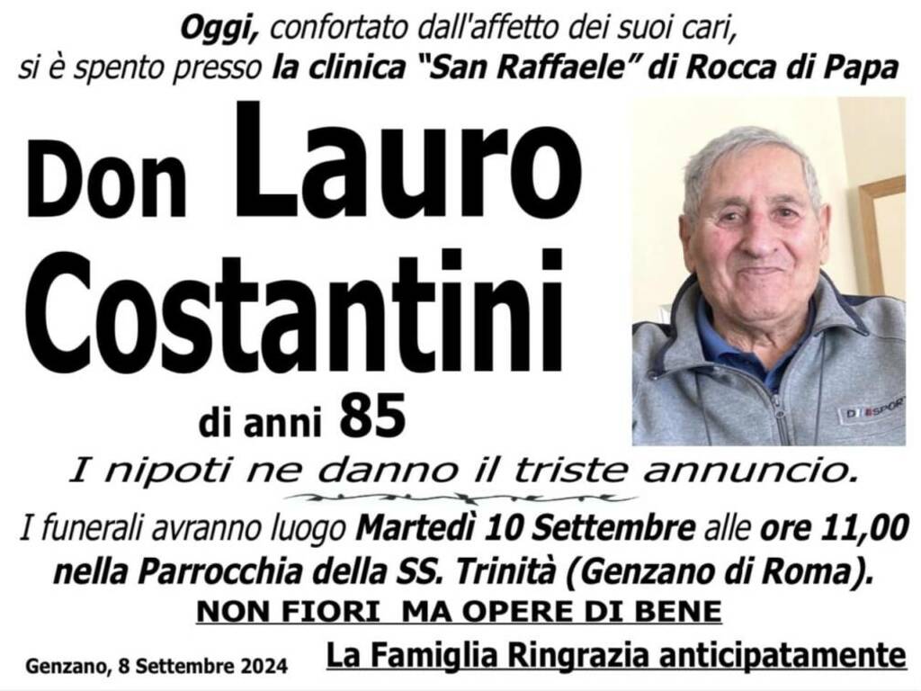 Don lauro Costantini 