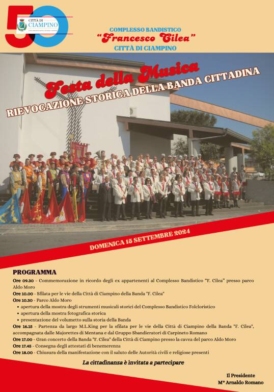 festa musica ciampino 