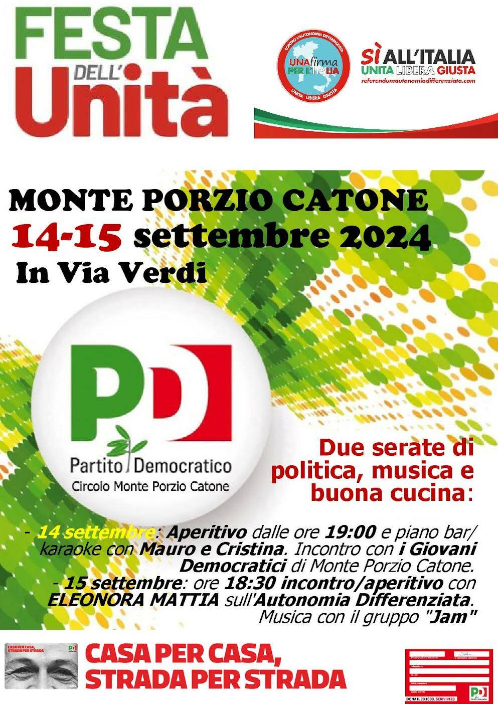 festa dfell'unità monte porzio 