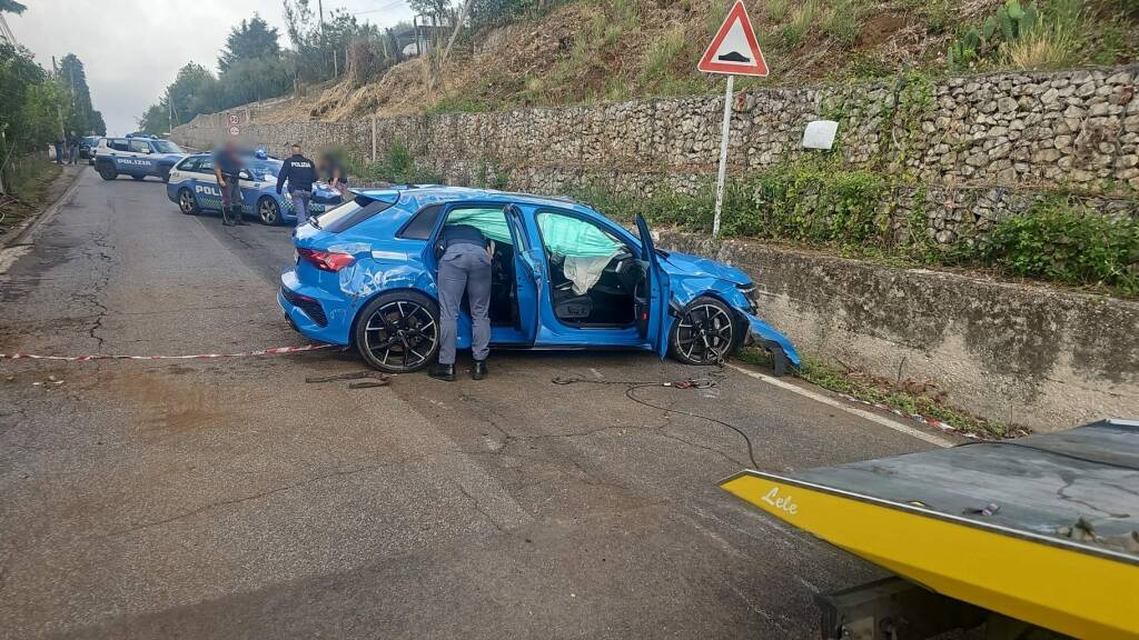 incidente via di Rioli ditta Salvatori