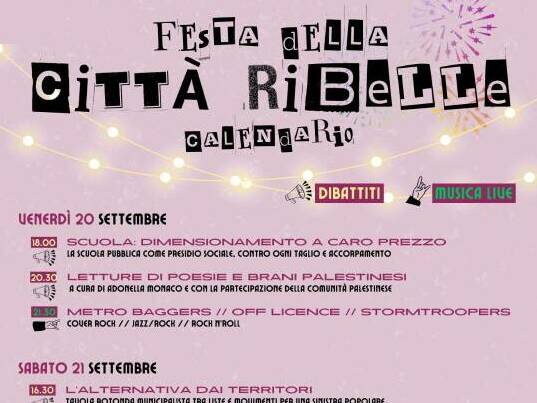 festa ribelle ciampino 