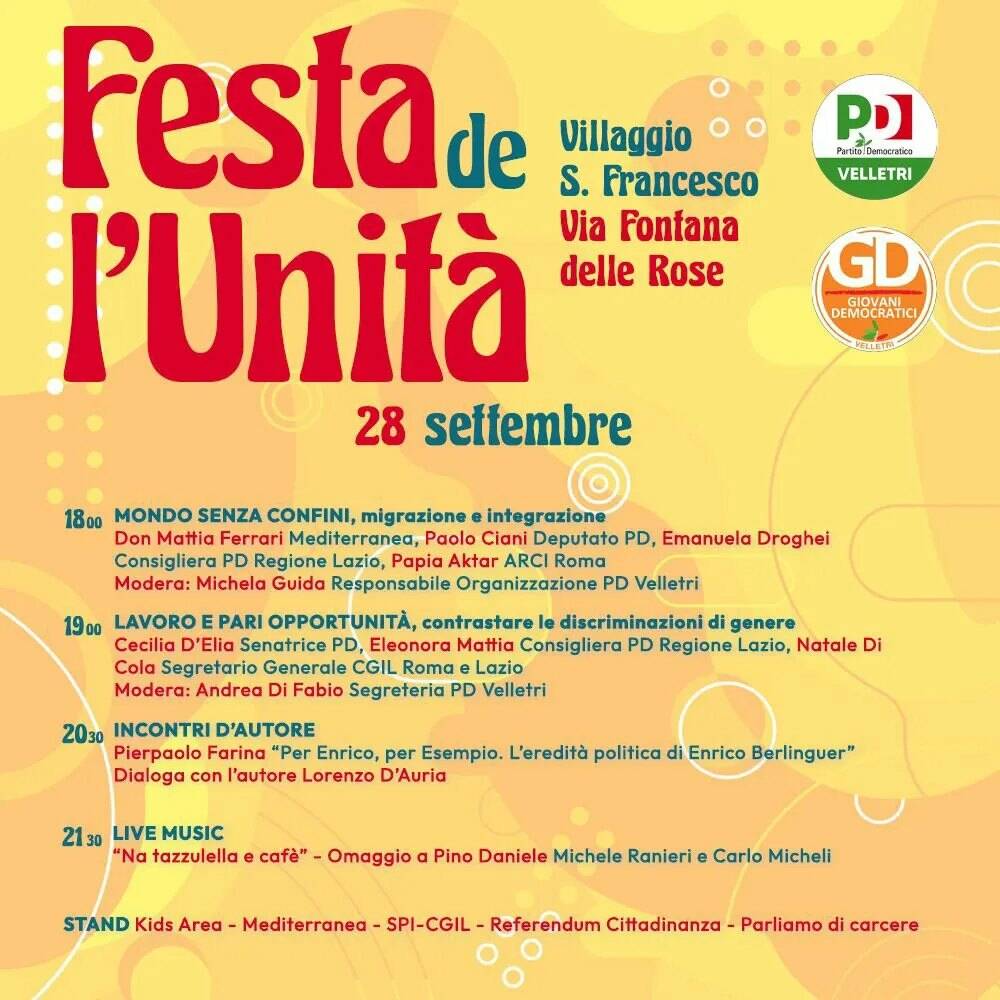 Festa de l'Unità Velletri