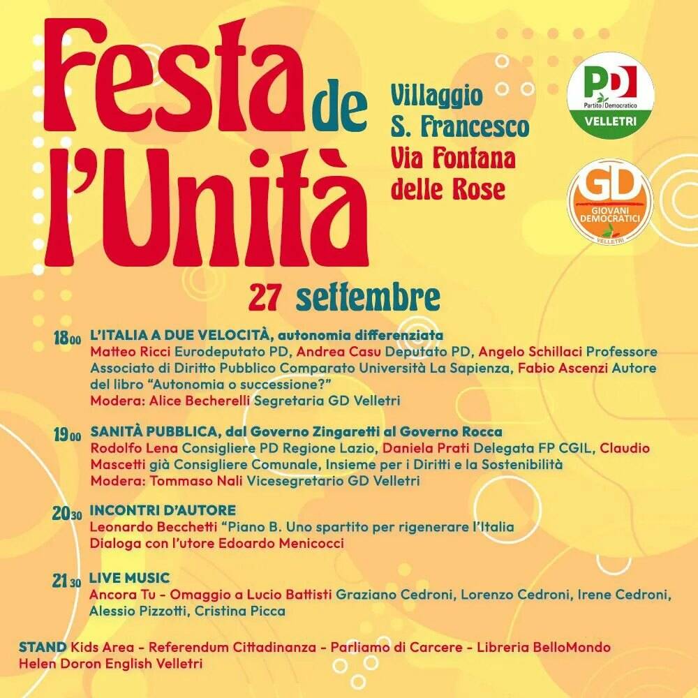 Festa de l'Unità Velletri