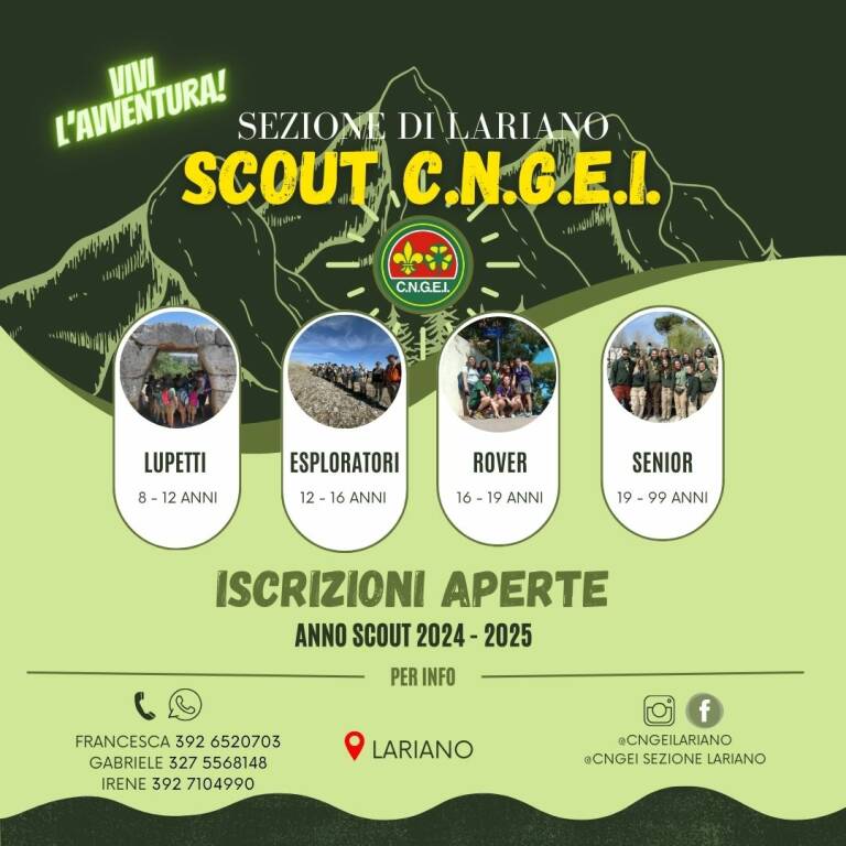 SCOUT CNGEI Lariano