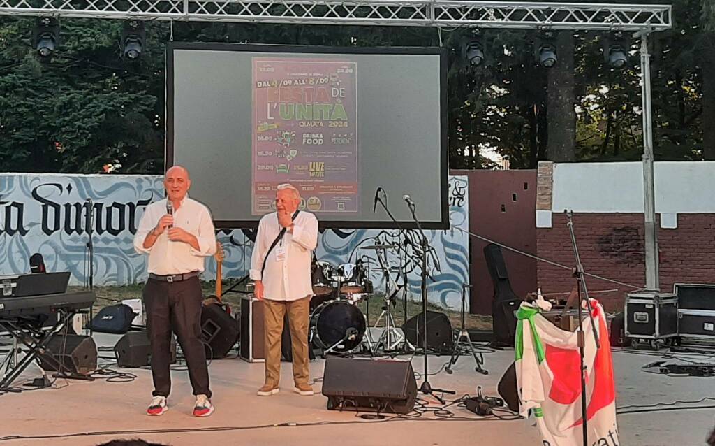 genzano inaugurazione festa dell'unità