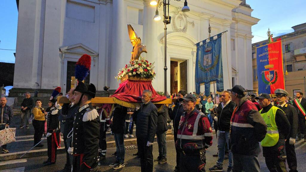 Genzano - La processione in onore del Santo Patrono San Tommaso da Villanova