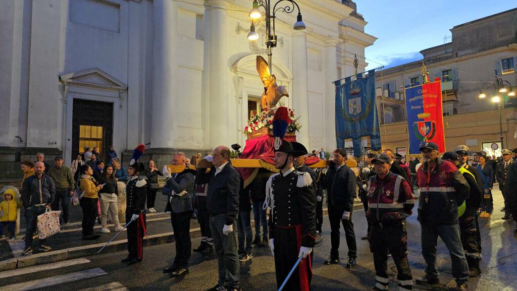 Genzano - La processione in onore del Santo Patrono San Tommaso da Villanova