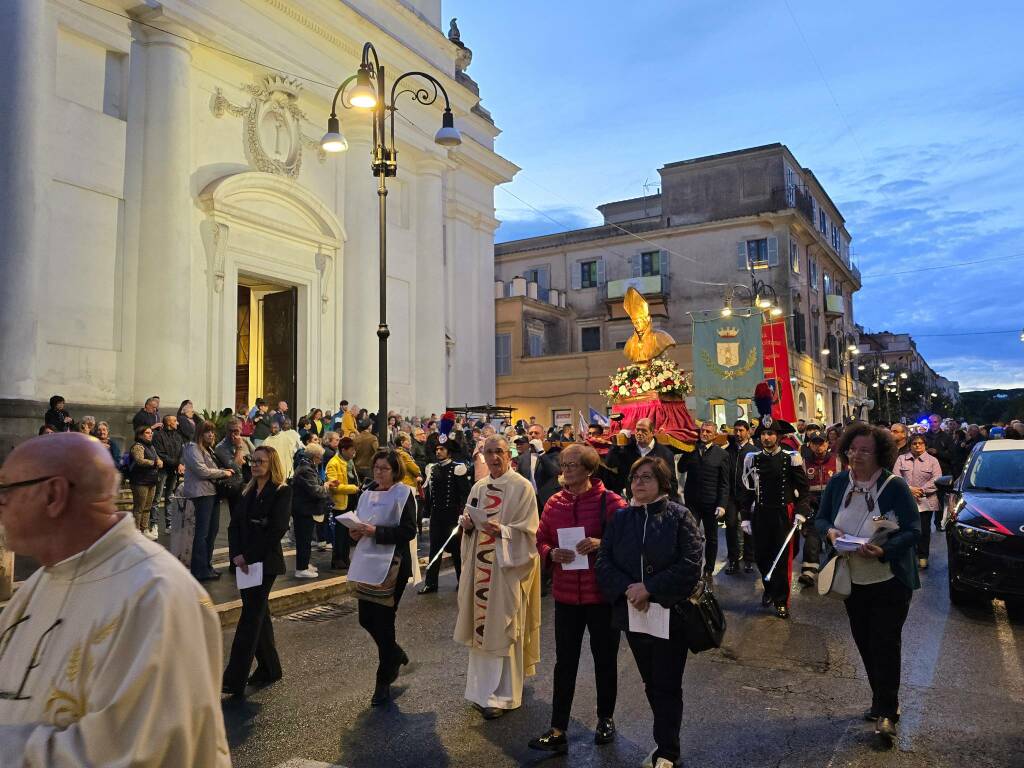 Genzano - La processione in onore del Santo Patrono San Tommaso da Villanova