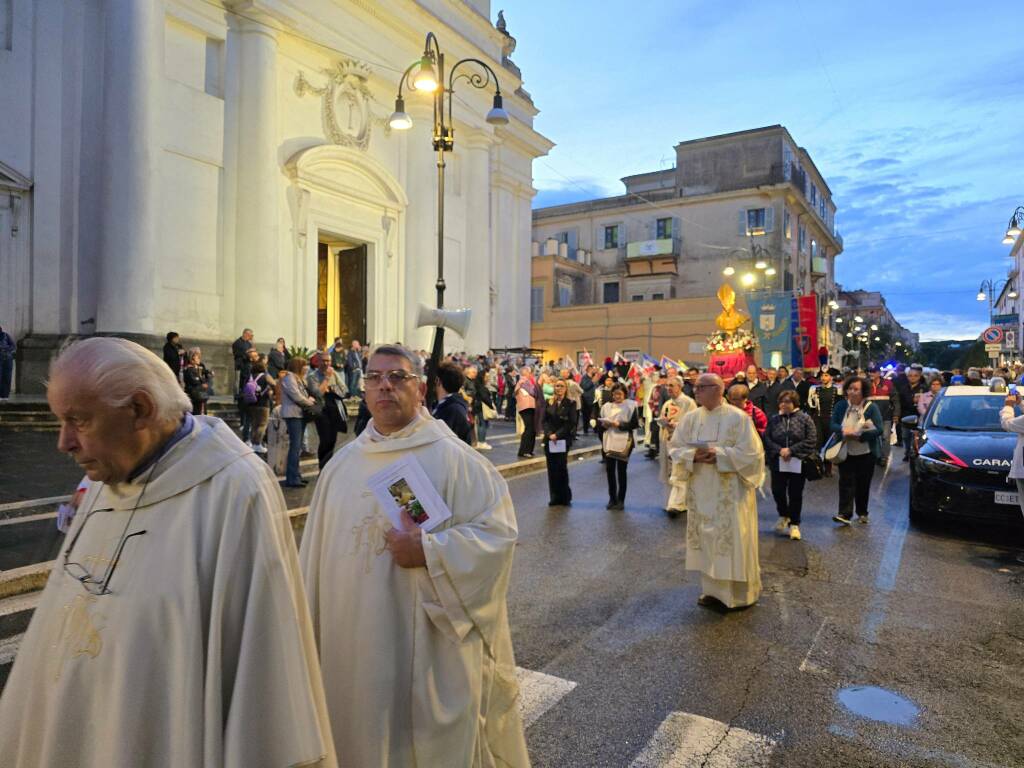 Genzano - La processione in onore del Santo Patrono San Tommaso da Villanova