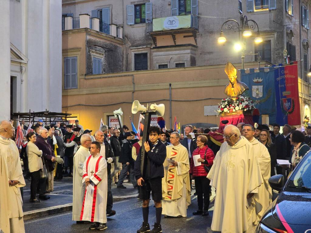 Genzano - La processione in onore del Santo Patrono San Tommaso da Villanova