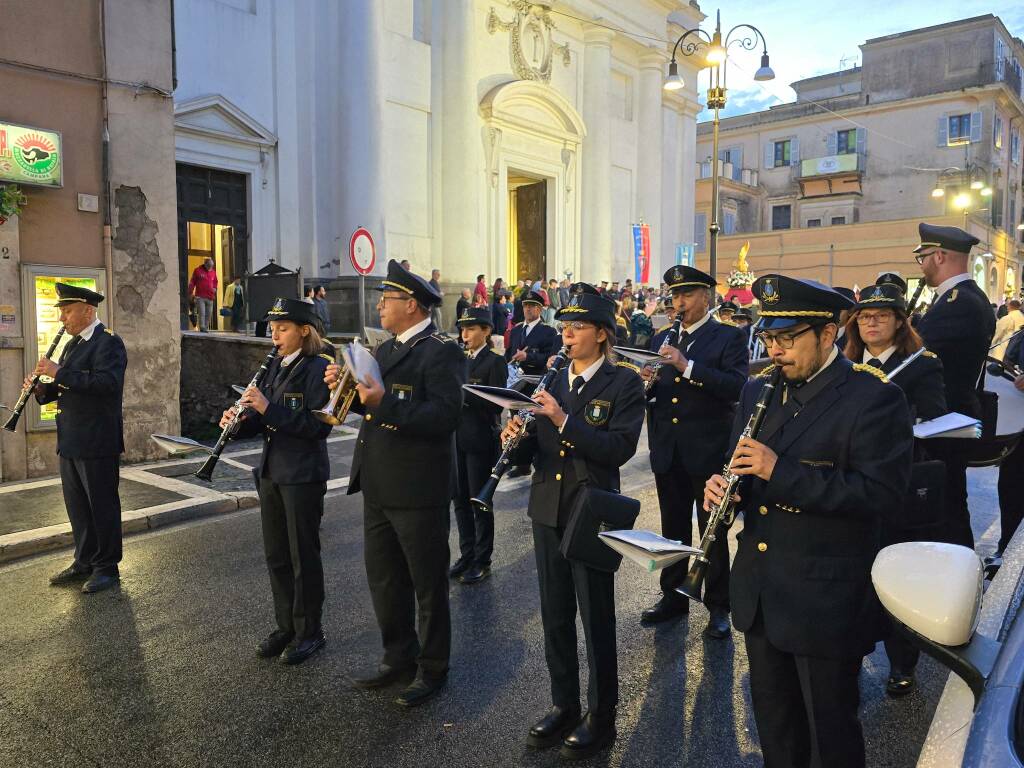 Genzano - La processione in onore del Santo Patrono San Tommaso da Villanova