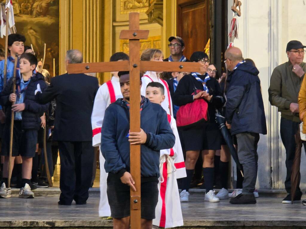 Genzano - La processione in onore del Santo Patrono San Tommaso da Villanova