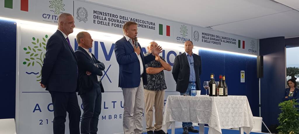 Lariano, il ministro Francesco Lollobrigida alla Festa del Fungo Porcino - 7 settembre 2024